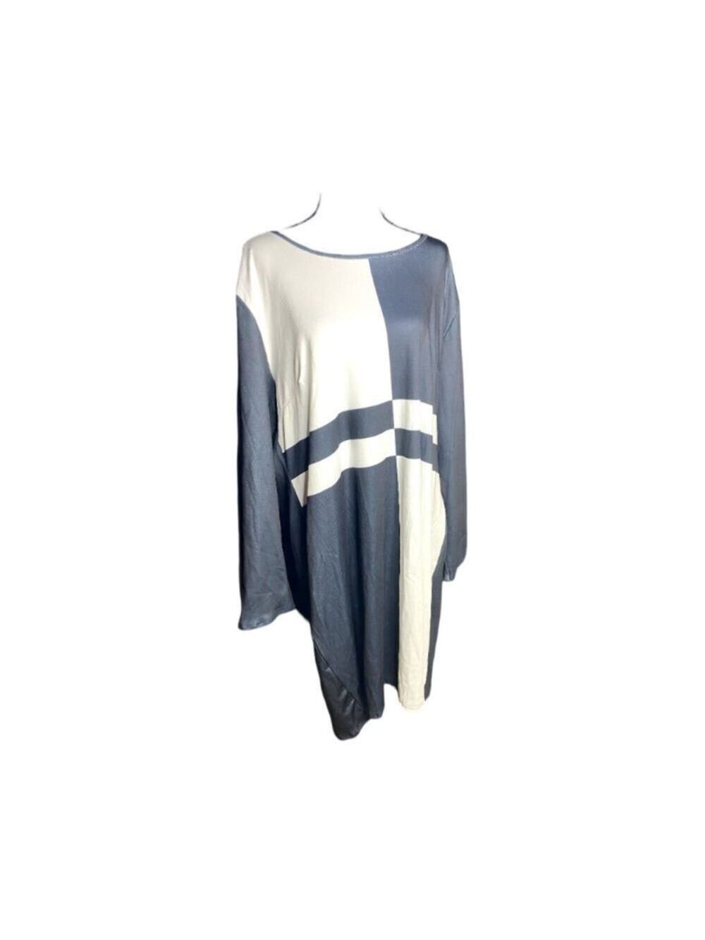 Womens Plus | Black And White Dress | BB-Dsst-04 - Picture 4 of 4